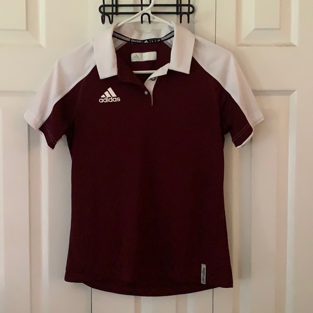 Adidas polo. Like new. Sz S